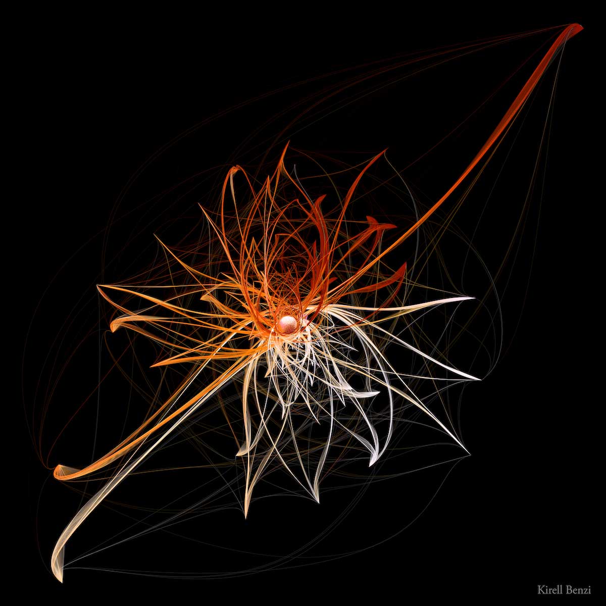 Globalization data artwork by Kirell Benzi