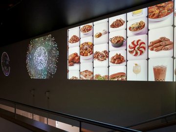 Galaxy of Taste interactive museum installation